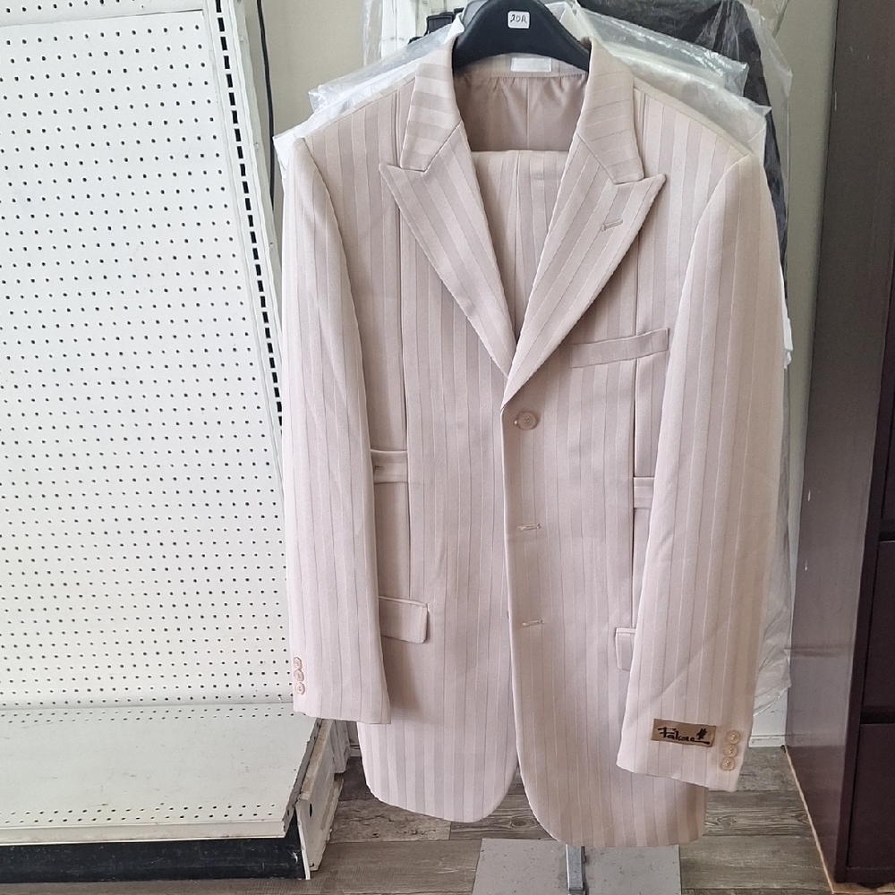 Cream Sport Coat Matching Set